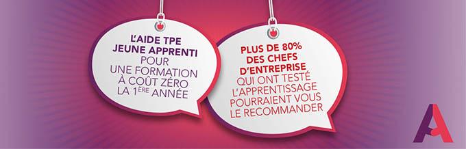 Campagne de communication en faveur de l'apprentissage
