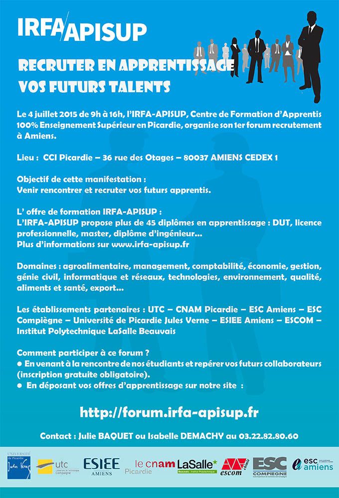Forum apprentissage IRFA-APISUP