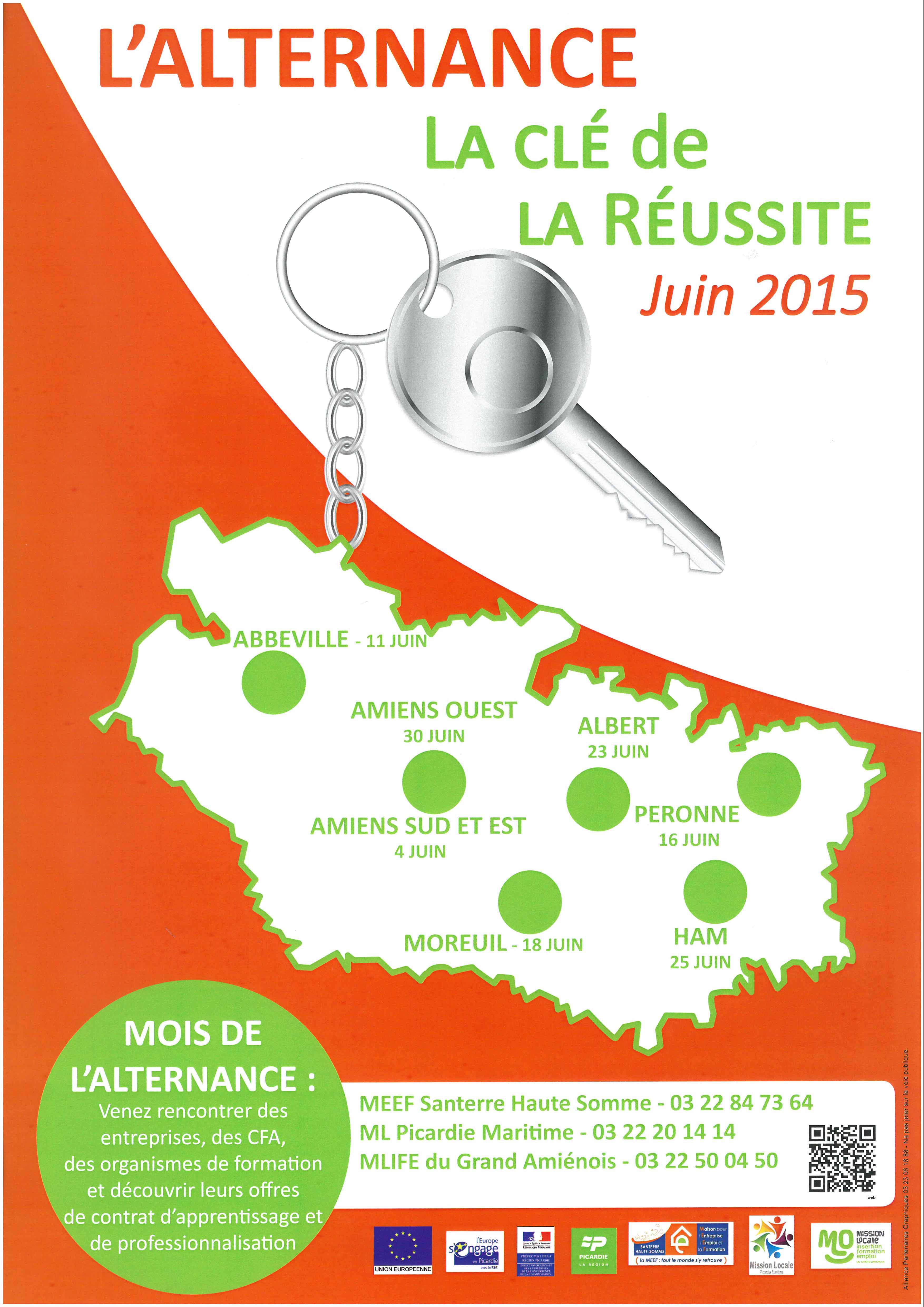 Affiche du mois de l'alternance