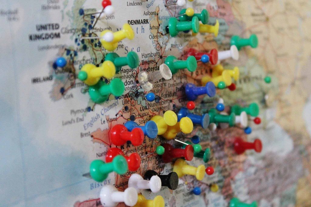 programme leonardo - carte de l'europe