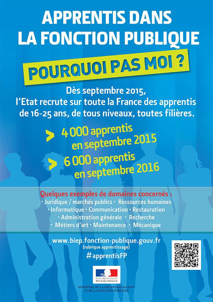 Apprentissage fonction publique