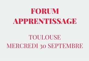 Forum apprentissage - Toulouse mercredi 30 septembre