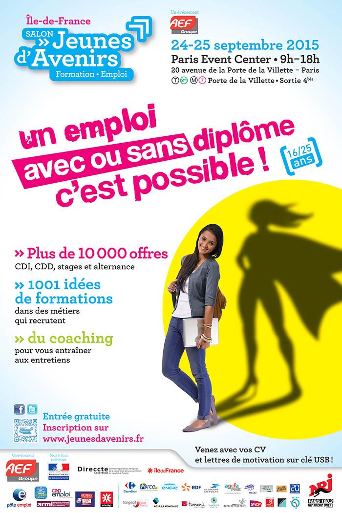 Salon "Jeunes d'Avenirs - 24 et 25 septembre 2015