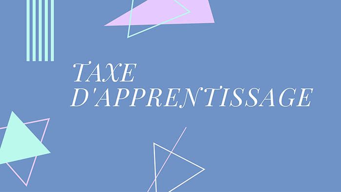 Taxe d'apprentissage