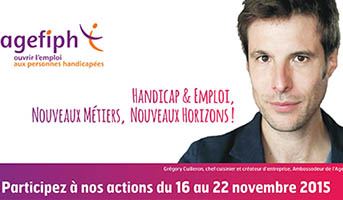 L'Agefiph organise la 19ème semaine pour l'emploi des personnes handicapées