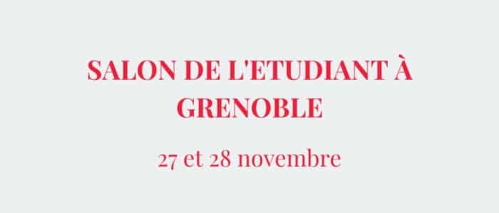 Salon de l'Etudiant du 27 au 28 novembre 2015 à Grenoble
