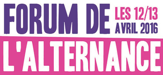 Forum de l'alternance de Paris du 12 au 13 avril 2016
