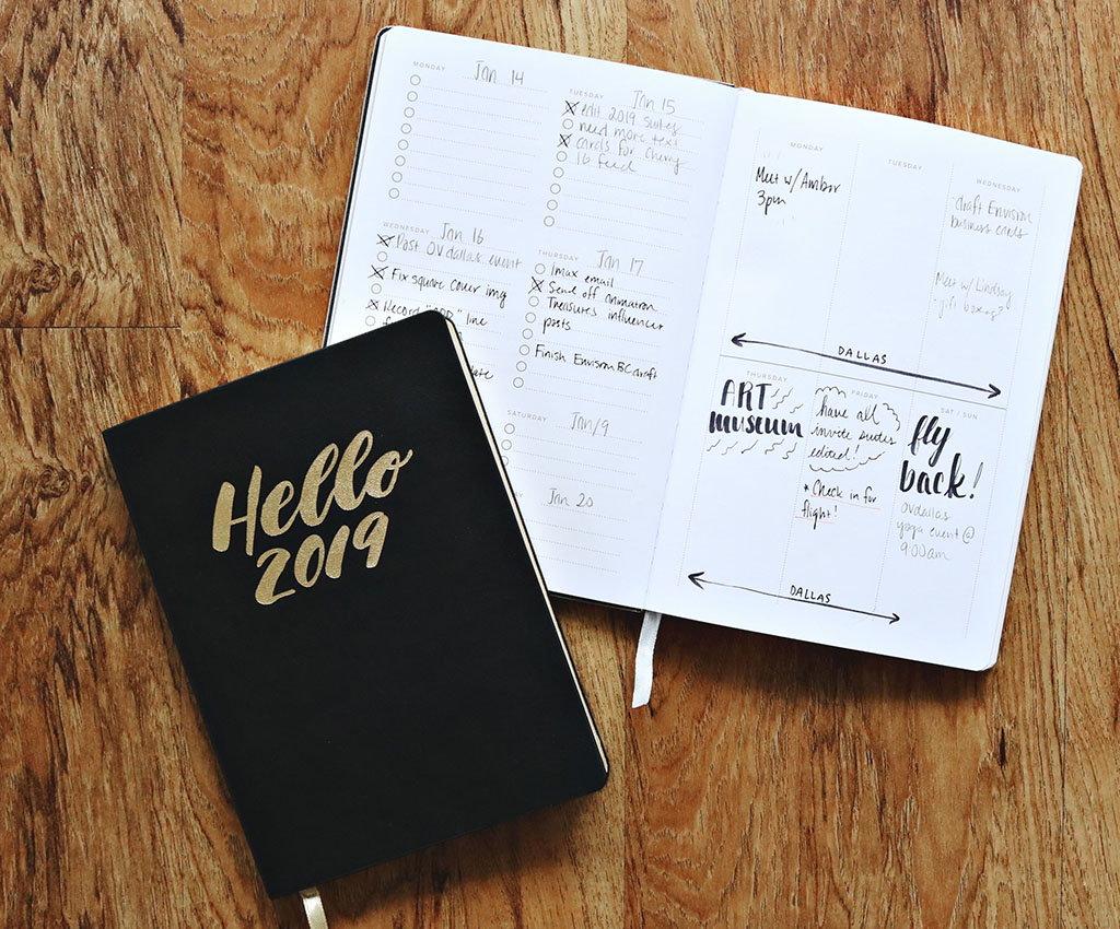 Un calendrier de 2019