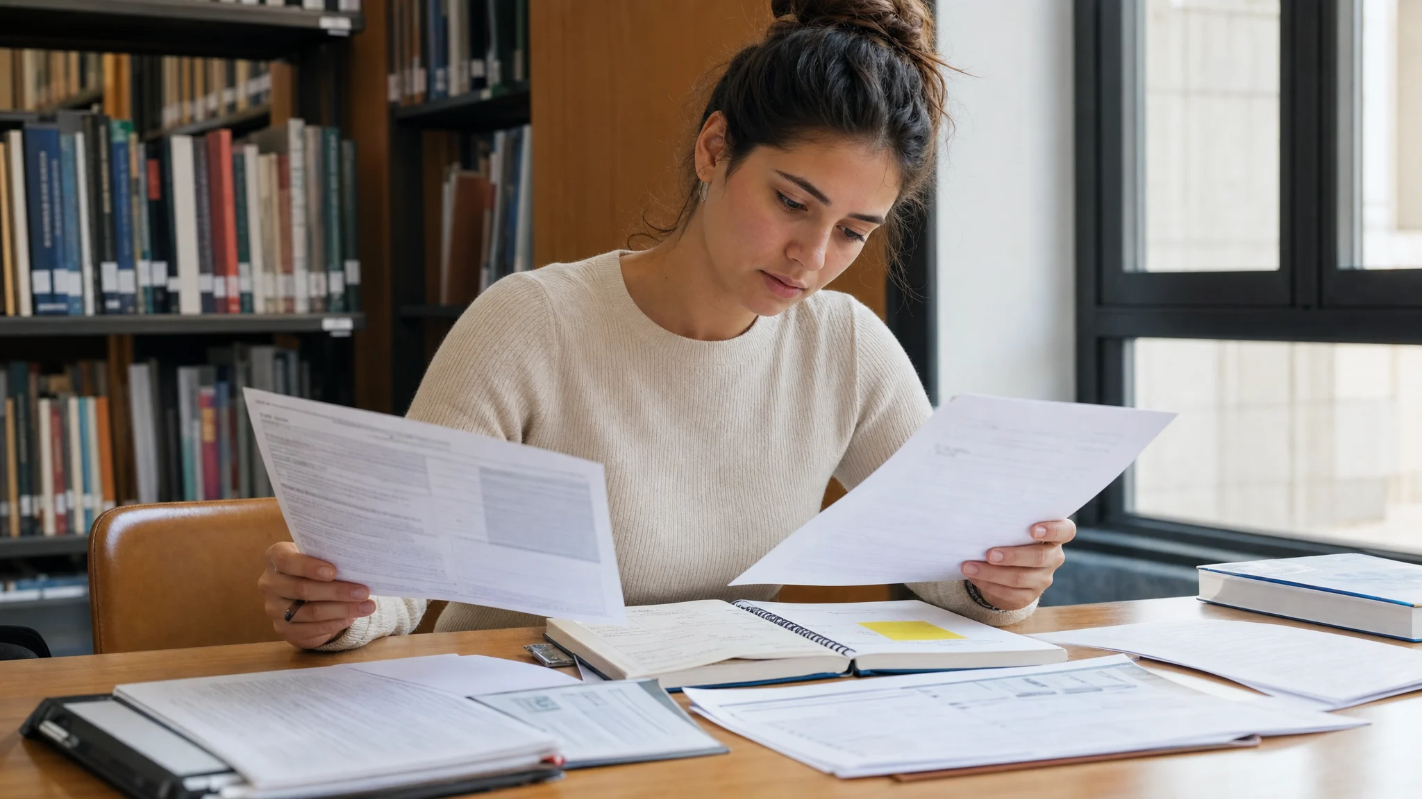 Candidat évaluant la cohérence d’une licence en alternance avec son projet de contrat d’apprentissage