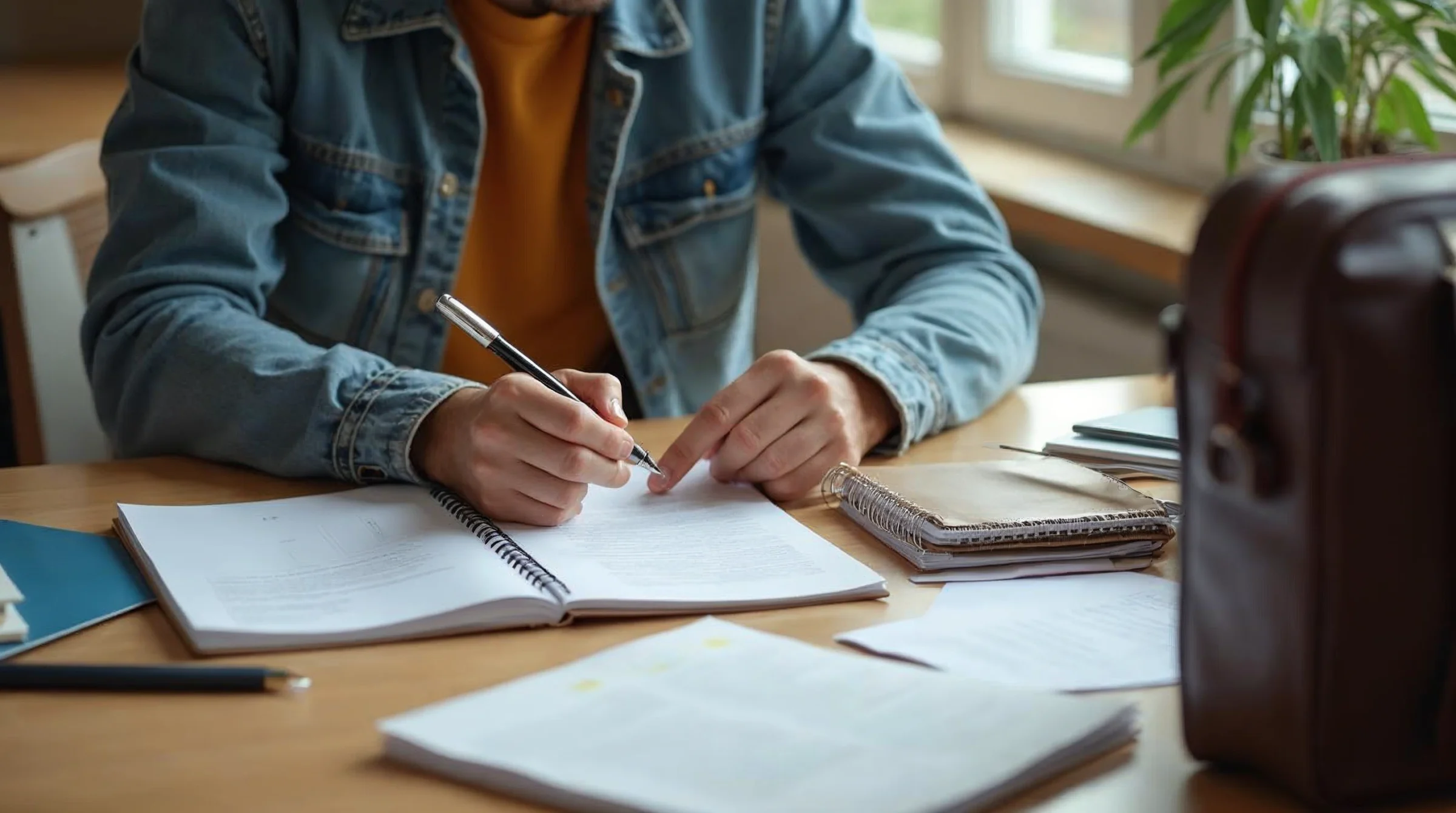 Préparation concrète d’un candidat pour expliquer le rythme d’un bac pro en alternance à une entreprise