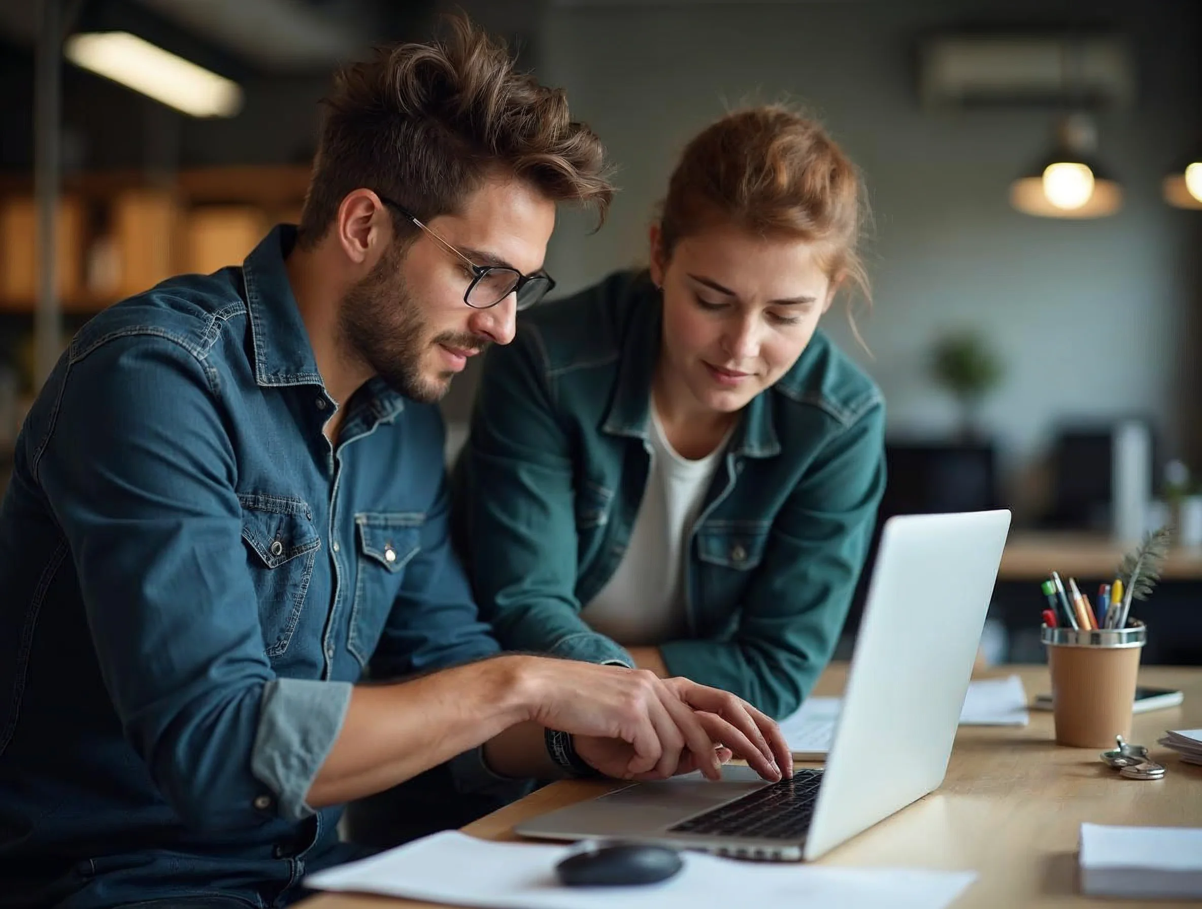 Montrer concrètement ce que l’apprenti va apprendre Maître d’apprentissage accompagnant un apprenti dans une situation de travail concrète et progressive.