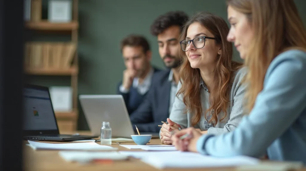 Candidat en train d'ajuster son dossier d'alternance selon le niveau visé entre bac pro, BTS et licence.