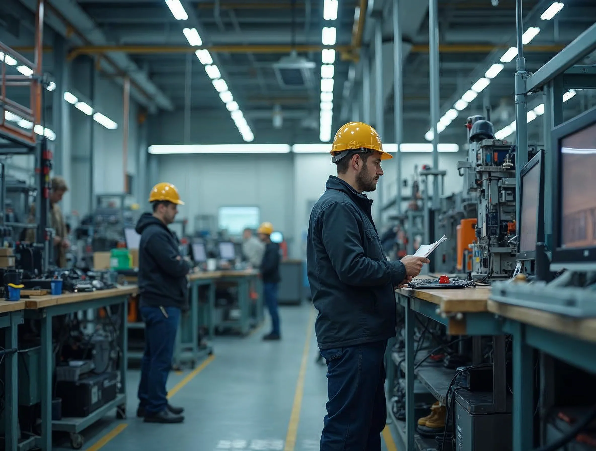 Poste de travail sécurisé avec encadrement préalable avant affectation d’un apprenti mineur à des travaux réglementés.