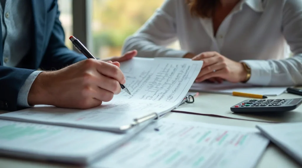 Responsable examinant les éléments nécessaires pour estimer le coût d’un apprenti avant signature du contrat.