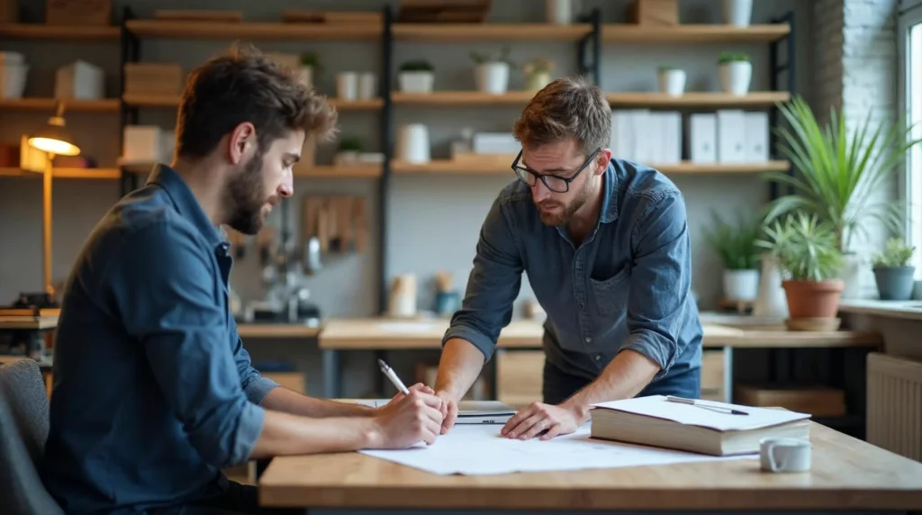 Préparation concrète de l’accueil d’un apprenti avec poste sécurisé, équipements prêts et accompagnement par un référent.