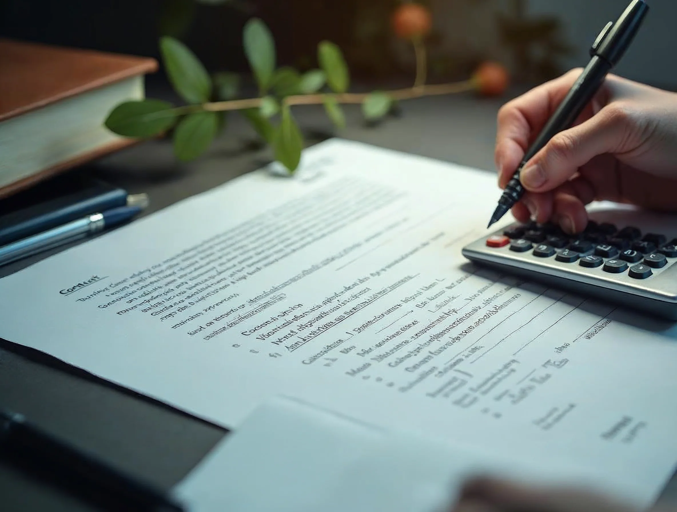 Revalorisation du minimum de référence pour le salaire en alternance Documents de paie et de contrat posés sur un bureau pour illustrer une revalorisation du minimum de référence.