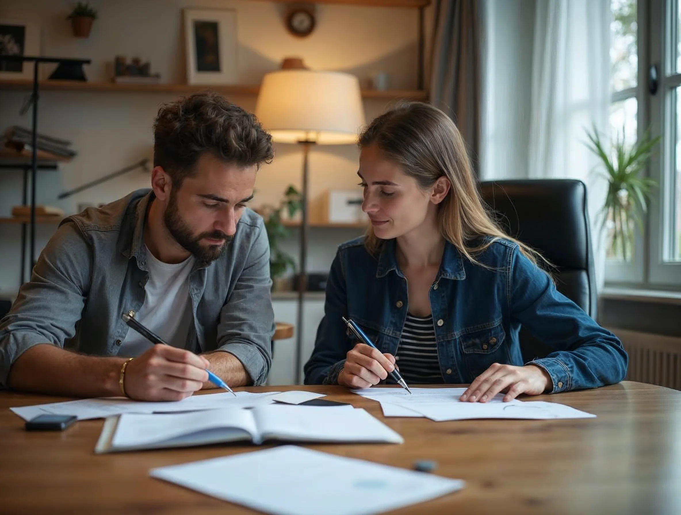 Le temps de tutorat fait partie du coût complet Tuteur accompagnant un apprenti sur une tâche de travail pour illustrer le coût d’encadrement
