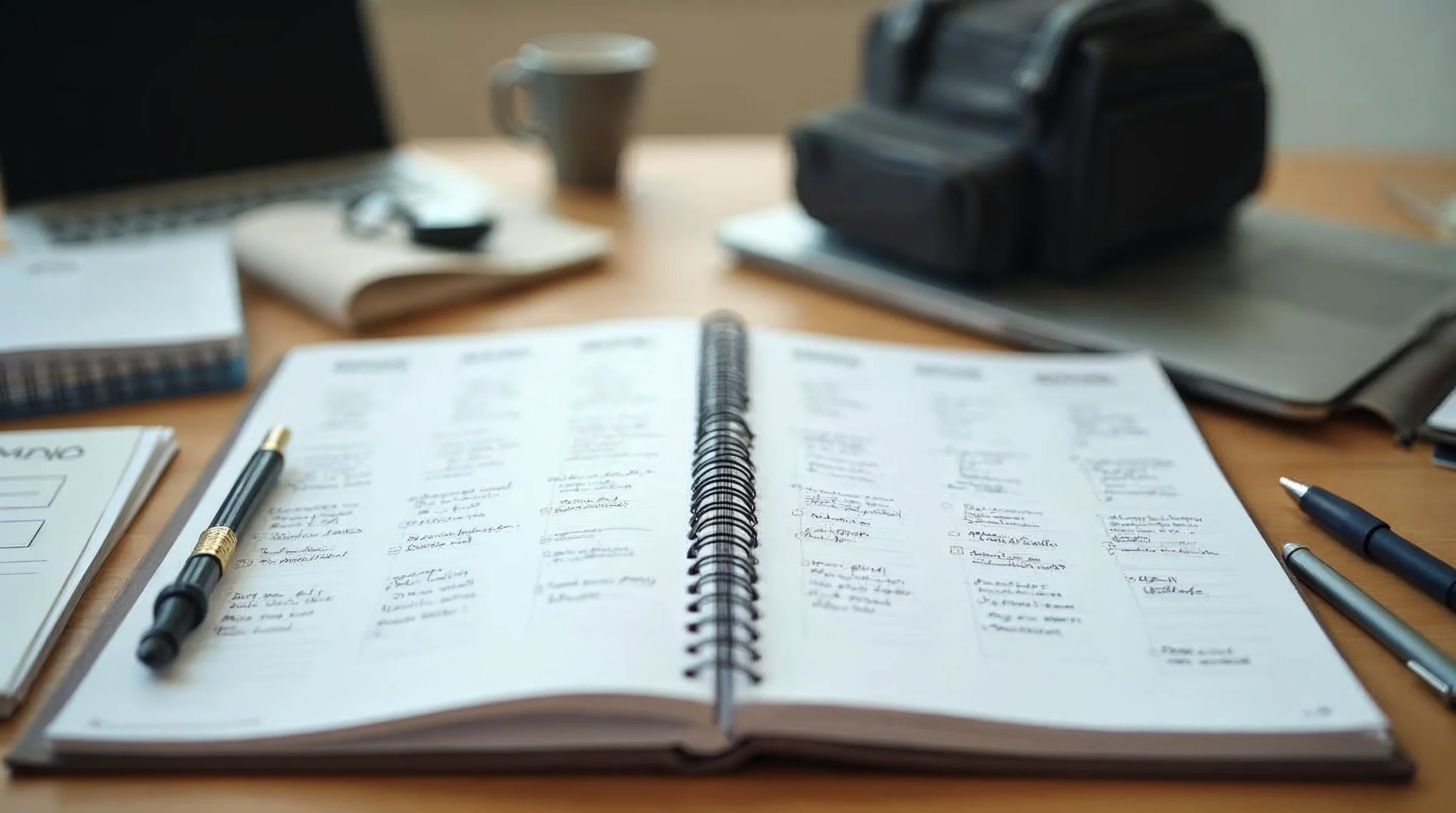 Futur alternant comparant plusieurs rythmes d'alternance avec un calendrier et des documents de planning.