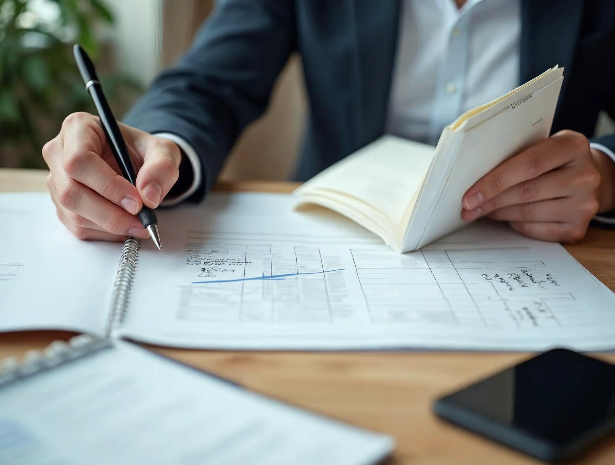 Préparer les justificatifs et les questions à poser Dossier de justificatifs et liste de questions préparés par un employeur avant la signature d’un contrat d’apprentissage.