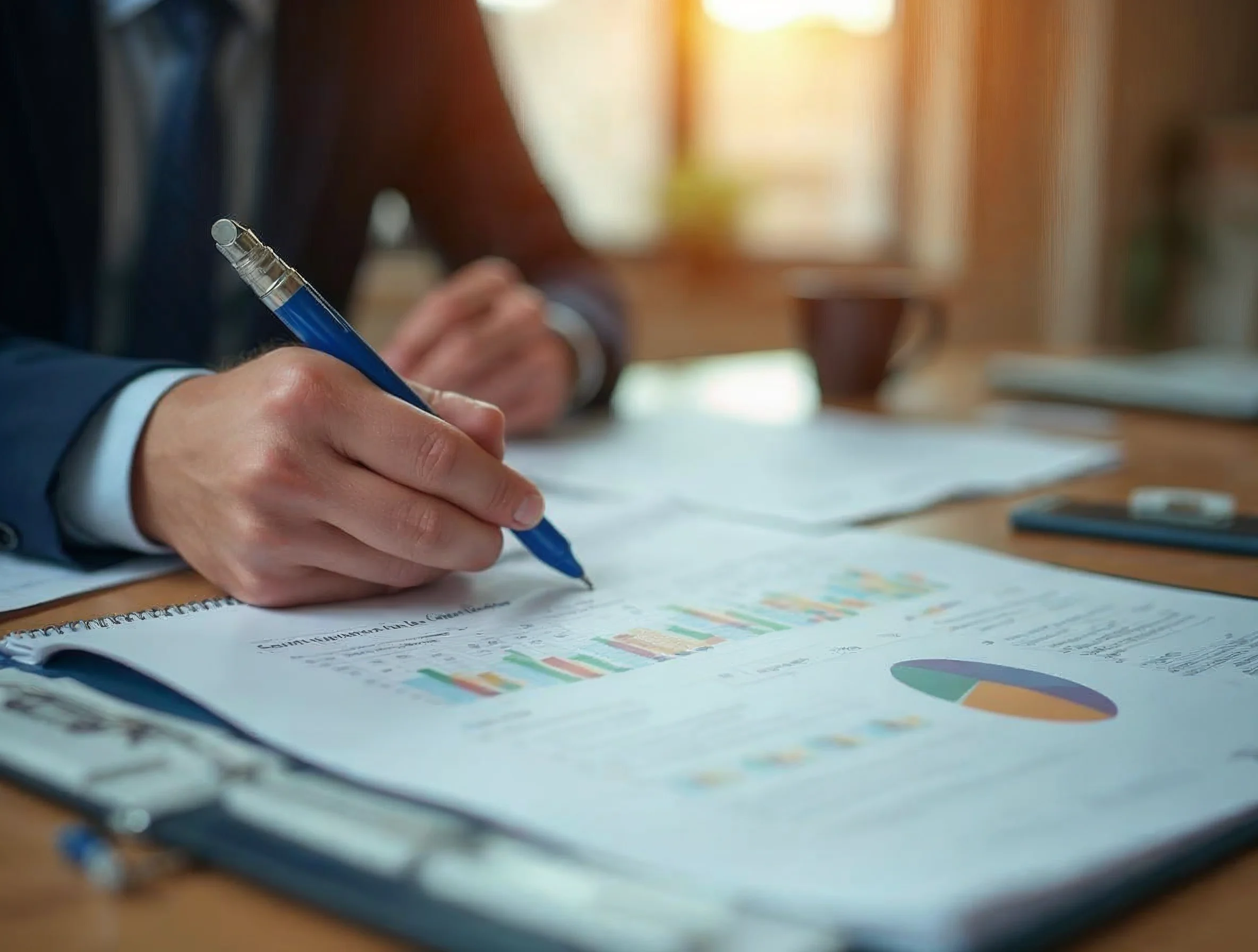 Évaluer rapidement la faisabilité d'un recrutement tardif Mains d'un responsable de PME comparant calendrier, dossier CFA et checklist pour évaluer un recrutement tardif en apprentissage.