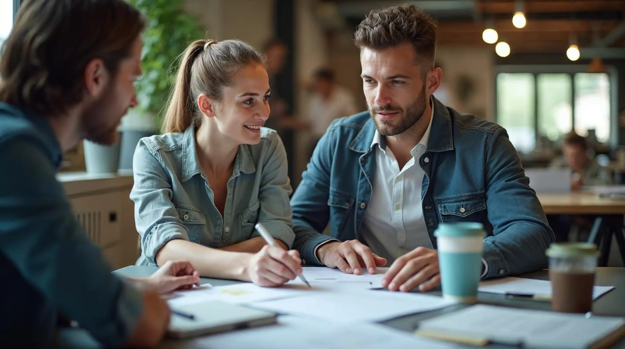 Préparation en entreprise du recrutement d’un apprenti mineur avec vérifications internes avant signature.