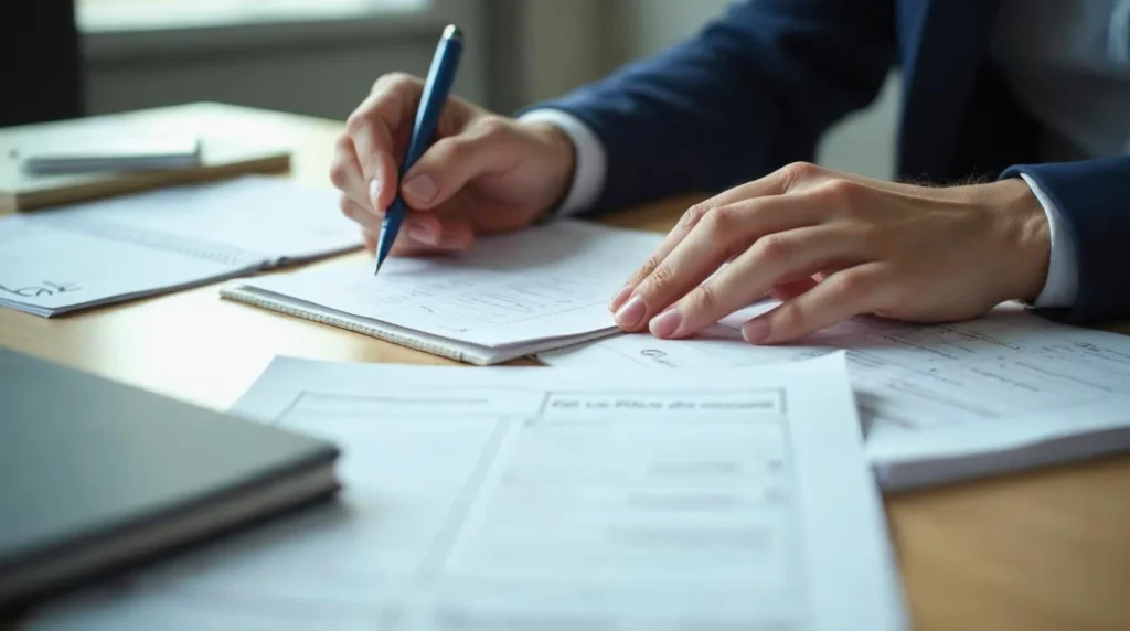 Recruteur analysant plusieurs profils apprentis préqualifiés et les classant par ordre de priorité de contact.